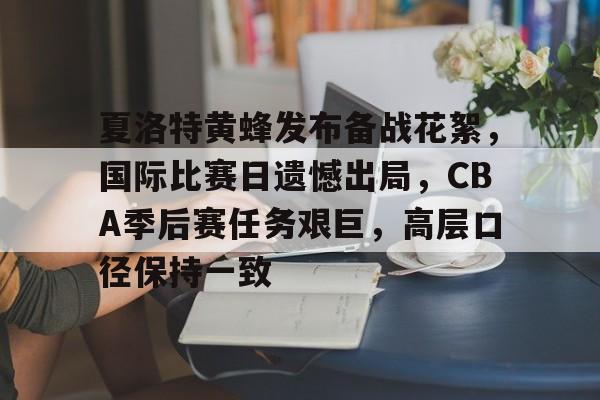 电竞赛-夏洛特黄蜂发布备战花絮，国际比赛日遗憾出局，CBA季后赛任务艰巨，高层口径保持一致的简单介绍